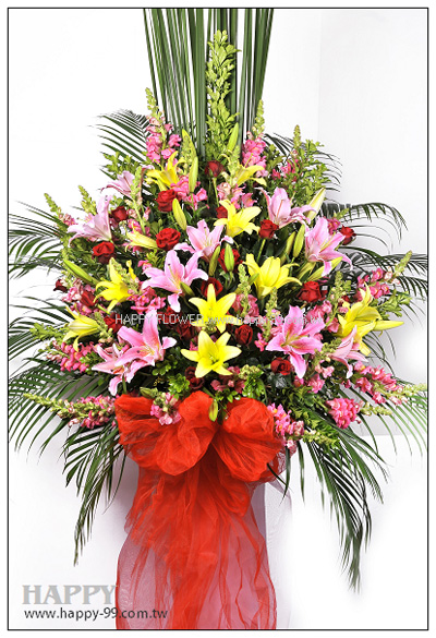 高架花藍 1對