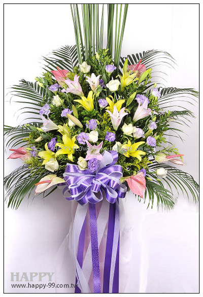 高架花藍 1對