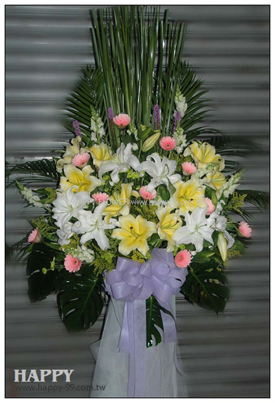 高架花藍 1對