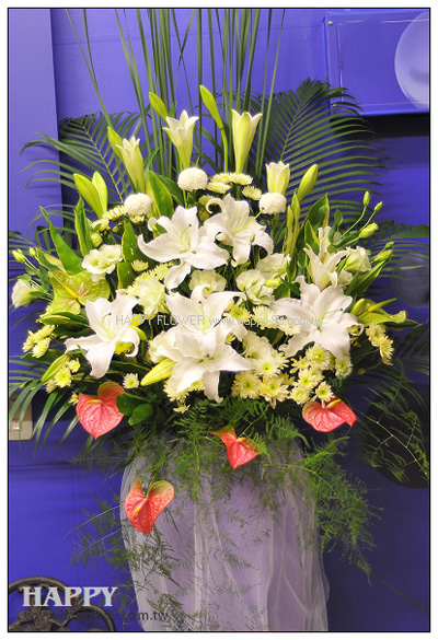 高架花藍 1對