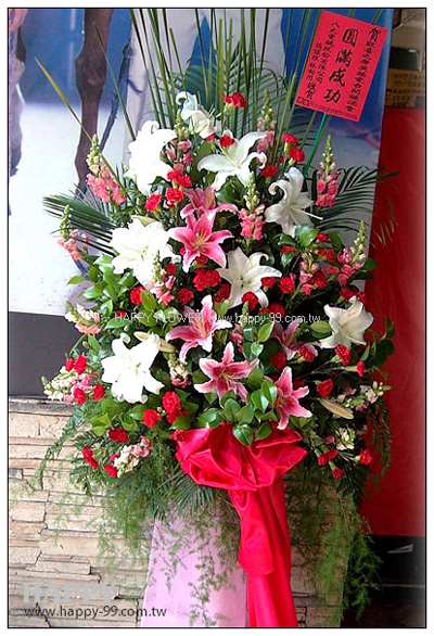 高架花藍 1對