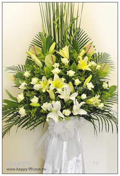 高架花藍 1對