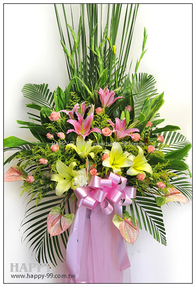 高架花藍 1對