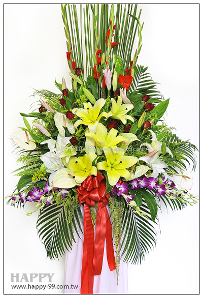 高架花藍 1對