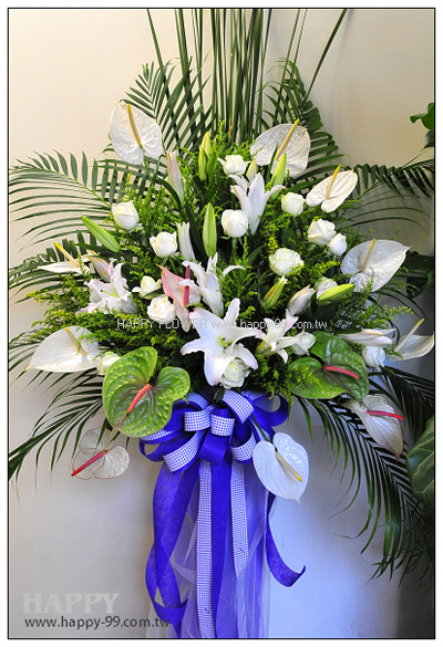 高架花藍 1對