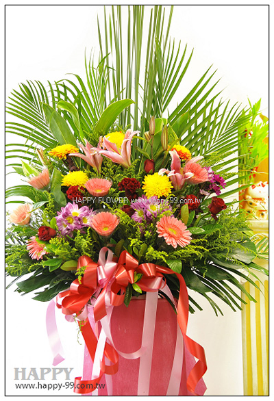 高架花藍 1對